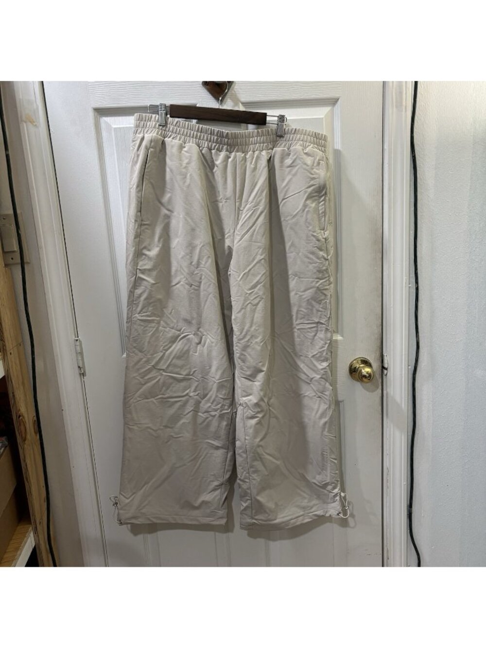 OGL fleece lined wide leg Track Pants snow ski winter Women 2XL